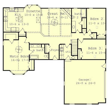 Ashley Home Floor Plan